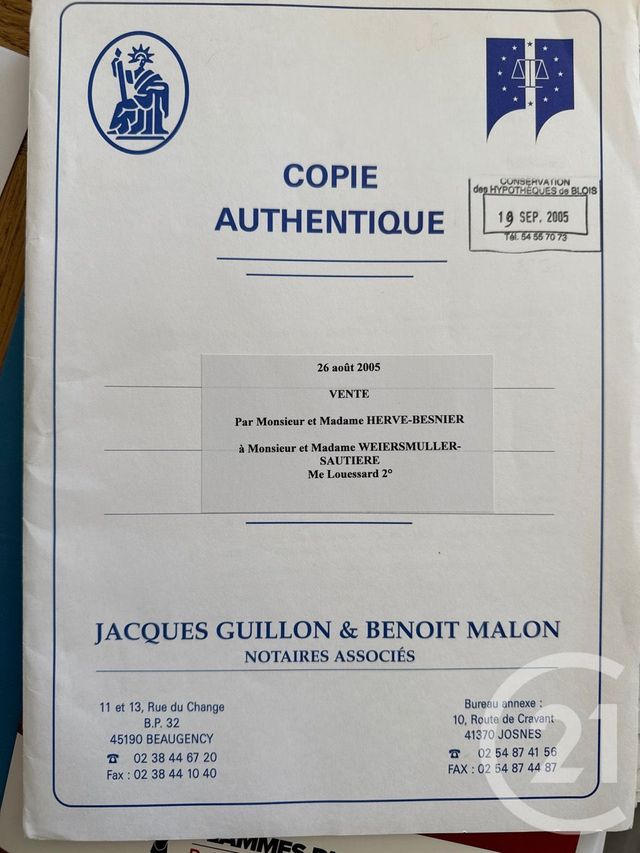 Maison &agrave; vendre - 4 pi&egrave;ces - 135 m2 - Josnes - 41 - CENTRE