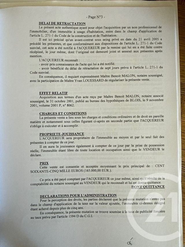 Maison &agrave; vendre - 4 pi&egrave;ces - 135 m2 - Josnes - 41 - CENTRE