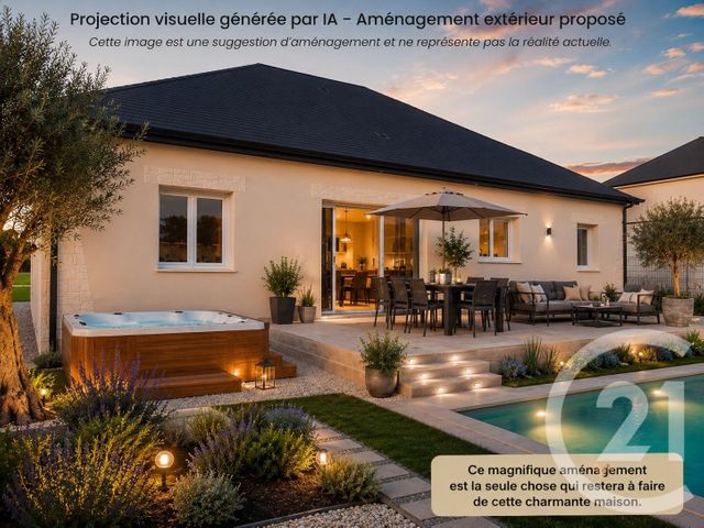 Maison &agrave; vendre - 4 pi&egrave;ces - 123 m2 - Josnes - 41 - CENTRE