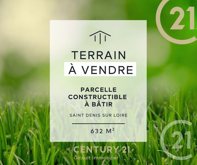 terrain - ST DENIS SUR LOIRE - 41