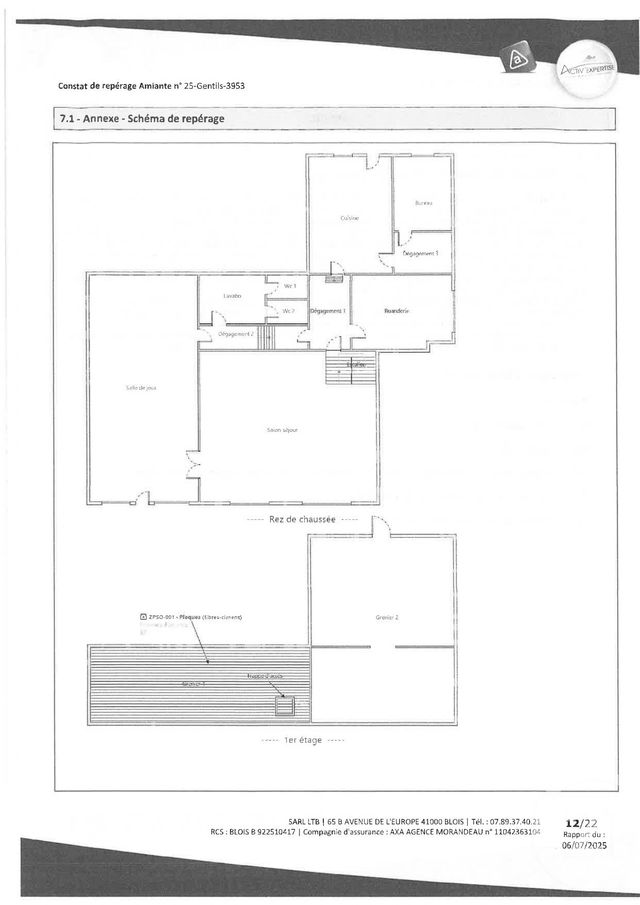 Maison &agrave; vendre - 6 pi&egrave;ces - 250 m2 - Huisseau Sur Cosson - 41 - CENTRE